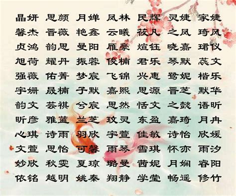 吉祥的名字|取名字用字含义大全 100个寓意吉祥的字